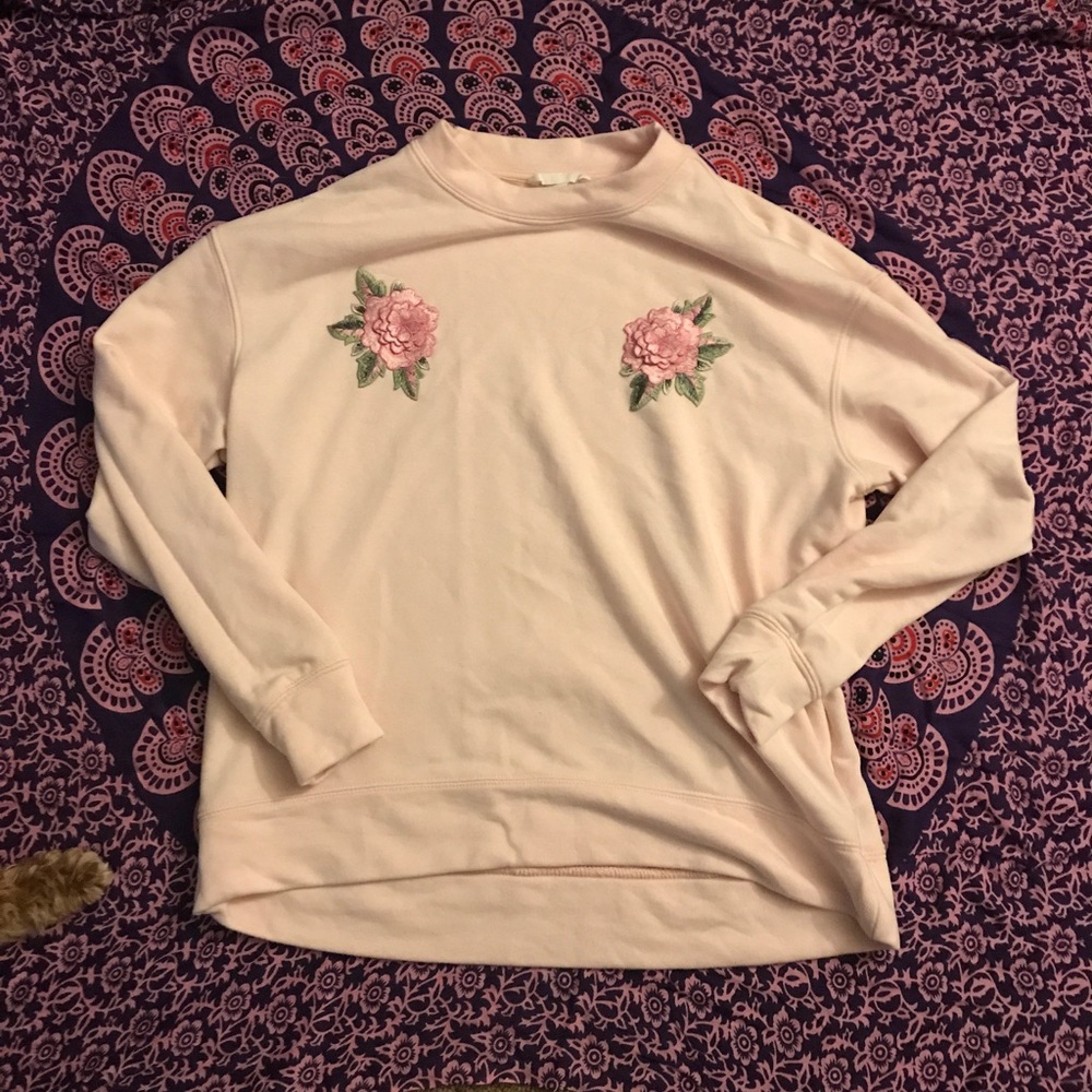 Crew neck sweatshirt